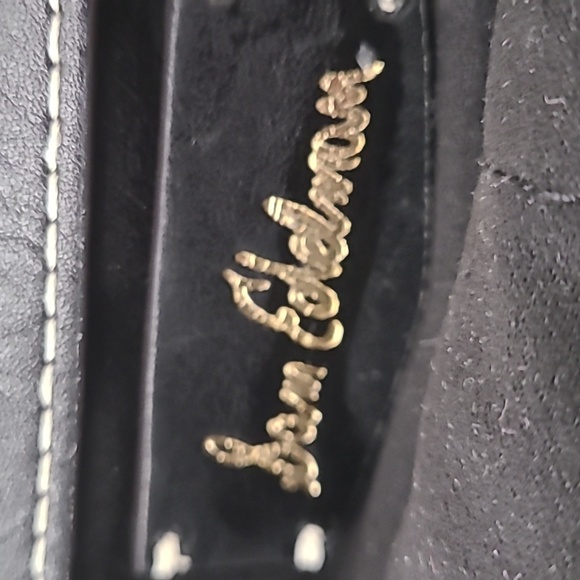 SAM EDELMAN BLACK LEATHER PURSE - Picture 5 of 7